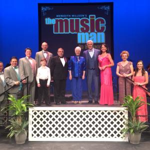 Corbin local Winthrop with the cast of The Music Man in Concert national tour starring Shirley Jones and Patrick Cassidy!