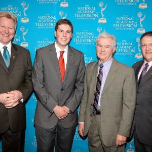 Sports Emmy Awards with NATAS scholarship recipient