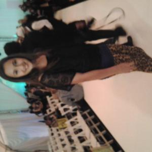 Ariana Guido at fashion show.Fashion week KTLA