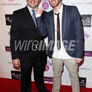 Director Asher Levin and Executive Producer Cyrus Ahanchian attend Lionsgates Cougars Inc worldwide movie premiere at the Egyptian Theatre in Hollywood CA on March 31 2011