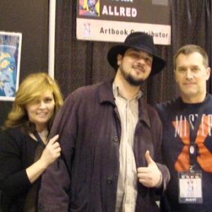 With the Allreds at the Calgary Expo 2009