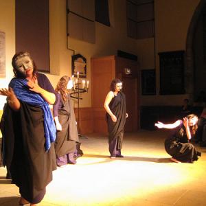 world-premiere opera Antigone May 2008, York UK Queen Euridice