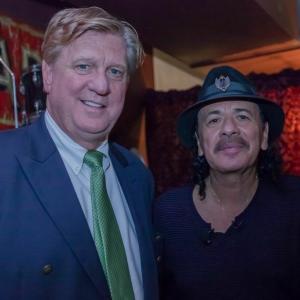 Carlos Santana at our show SpeakEasy from Front and Center