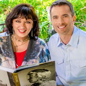 Tom McLaren and Angela Cartwright promoting their book 