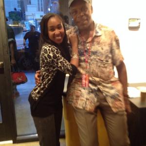 With Danny Glover at The Real News Media Event