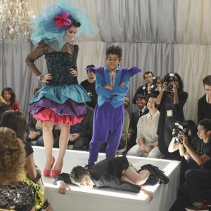 Still of Cameron Boyce Karan Brar and True OBrien in Jessie Trashin Fashion 2012