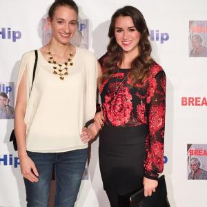 Rachael Young Sarah Young at the Break A Hip Premiere