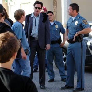 As Sgt. Macrea in LIVING AND DYING with Jon Keeyes (Director) and Michael Madsen