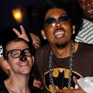 Lucky Mangione and good friend Digital Undergrounds Shock G alias Humpty Hump