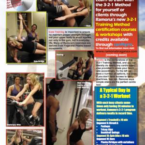 Form Fitness Magazine, Summer 2012 with Julie Krol and celebrity trainer Ramona Braganza