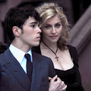 Max and Madonna shooting AW2010 Dolce  Gabbana ad campaign