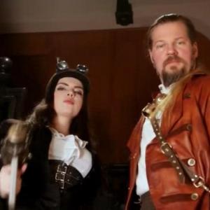 Still shot with Thomas Willeford from Odd Folks Home 2012 Season 1 Episode 5 Blow Off Some Steampunk