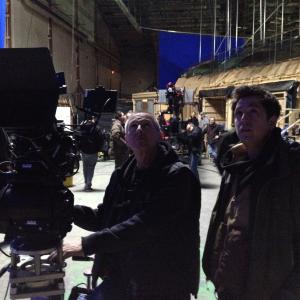 setting up a shot on the SyFy series The Expanse