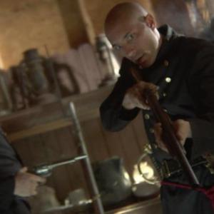 Anderson as Colonel Lee in Western X Webseries
