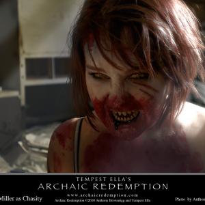 Chasity Shot for Archaic Redpemtion before Emerick was recast as Jaxie Jules