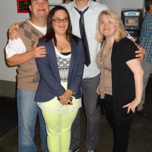 Blair Williamson, Marcia Landeros, Eric Artell and Jessica Morgan at Unidentified premiere.