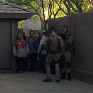 filming ICD  Professional Zombies provided by the Arizona Corpse Crew