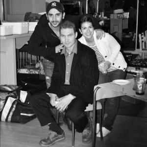 With Soroush Saeidi and Steve Gagné.