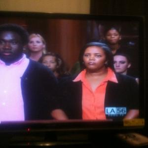 This is me on my episode of Supreme Justice playing Gretchen Ford.