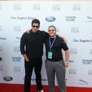 With director Harris Smith at the premiere of our film Draino at the Newport Beach Film Festival 2014