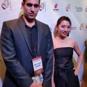 Representing my film Just One Drink at the 2015 Chinese American Film Festival in Hollywood