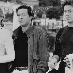 Still of Robert Downey Jr., Bonnie Hunt and Joaquim de Almeida in Only You (1994)