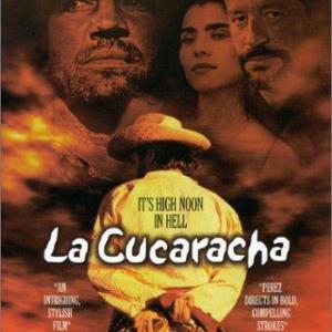 Eric Roberts Joaquim de Almeida and Tara Crespo in La Cucaracha 1998