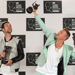 Ryan Lewis and Macklemore at event of 2013 MTV Video Music Awards 2013