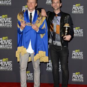 Ryan Lewis and Macklemore at event of 2013 MTV Movie Awards 2013