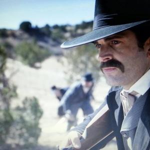 Screengrab of actor Edwin Modlin II as famed lawman Wyatt Earp from the Emmy Nominated show GUNSLINGERS