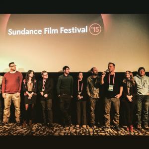 Cast/Crew of Dog Bowl at Sundance.