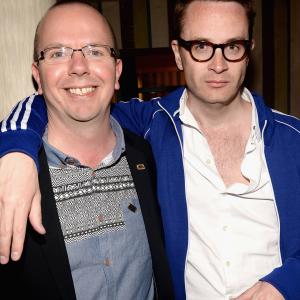 IMDb founder Col Needham and director Nicolas Winding Refn attend the IMDBs 2013 Cannes Film Festival Dinner Party during the 66th Annual Cannes Film Festival at Restaurant Mantel on May 20 2013 in Cannes France