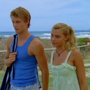 Still of Luke Mitchell and Indiana Evans in H2O Just Add Water 2006