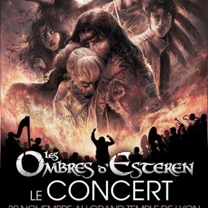Les Ombres DEsteren concert poster