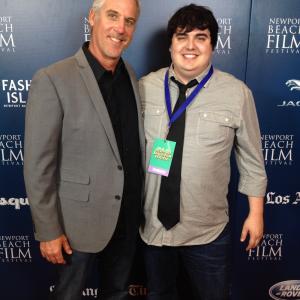 Perry Thomas and Justin Giddings at the Newport Beach Film Festival