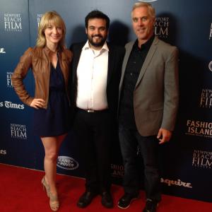 Perry Thomas Sean Giddings Ryann Turner at Newport Beach Film Festival with 