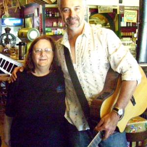 With Cameron Daddo recording session for Ten Songs and Change and charity concert for The Tug McGraw Foundation producers Cameron Daddo Cheryl WhitmanDubuque John DeCarli