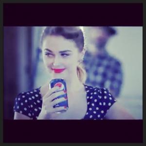 A Still from the behind the scenes look at the 2013 Pepsi Fizz Campaign
