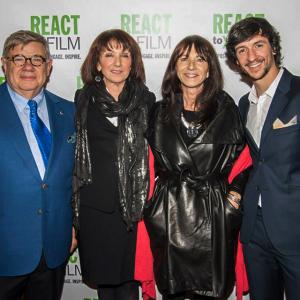 React to Film screening of Plot For Peace in 2014 with Jean-Yves Ollivier, Kim Brizzolara and Nicole Guillemet.