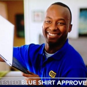 Best Buy Blue Shirt Approved National Advertisment