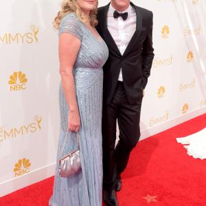 RJ Mitte and Dyna Mitte at event of The 66th Primetime Emmy Awards 2014