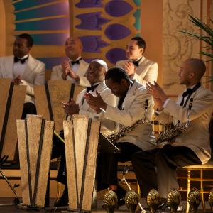 Still of Trevor Edwards, Jay Phelps, Charles Angiama, Miles Brett, Oroh Angiama, Steve Williamson and Chris Storr in Dancing on the Edge (2013)
