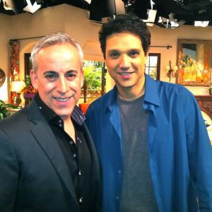 On the Set of Happily Divorced with Ralph Macchio
