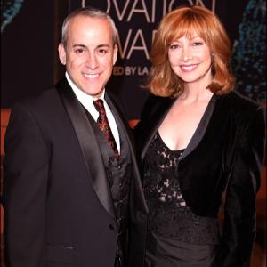 2008 Ovatoin Awards with Nominee and Friend Sharon Lawrence