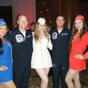 Heather Stricker Dispensa, USO Liberty Bell, with the Thunderbirds