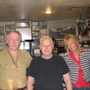 T Miles Johnston with John Lear and Anne Hess, taken during the 3 part Bases Project interviews at John Lears Lair, in Las Vegas in Feb 2012