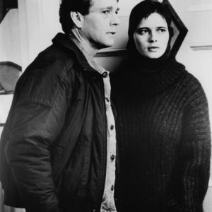 Still of Isabella Rossellini and Ryan ONeal in Tough Guys Dont Dance 1987