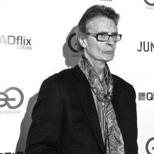 Actor/Artist Robert John Keiber on the red carpet for the premiere of the film, 