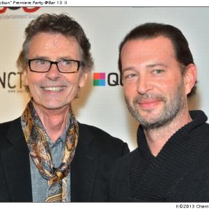 Actors  FatherSon Robert John Keiber and Christian Keiber on the Red Carpet for premiere of the film Junction in NYC