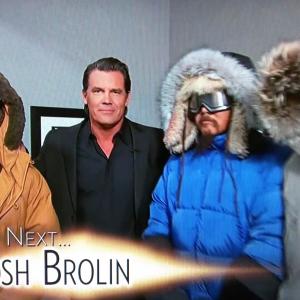 Comedy sketch on Jimmy Kimmel Live With Josh Brolin